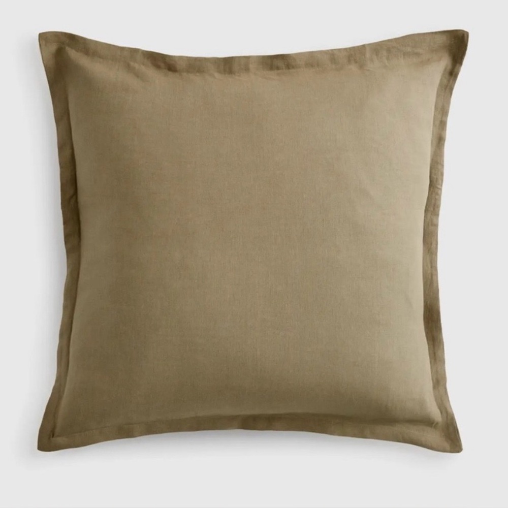 NWT Quince Aloe Euro Pillow Cover